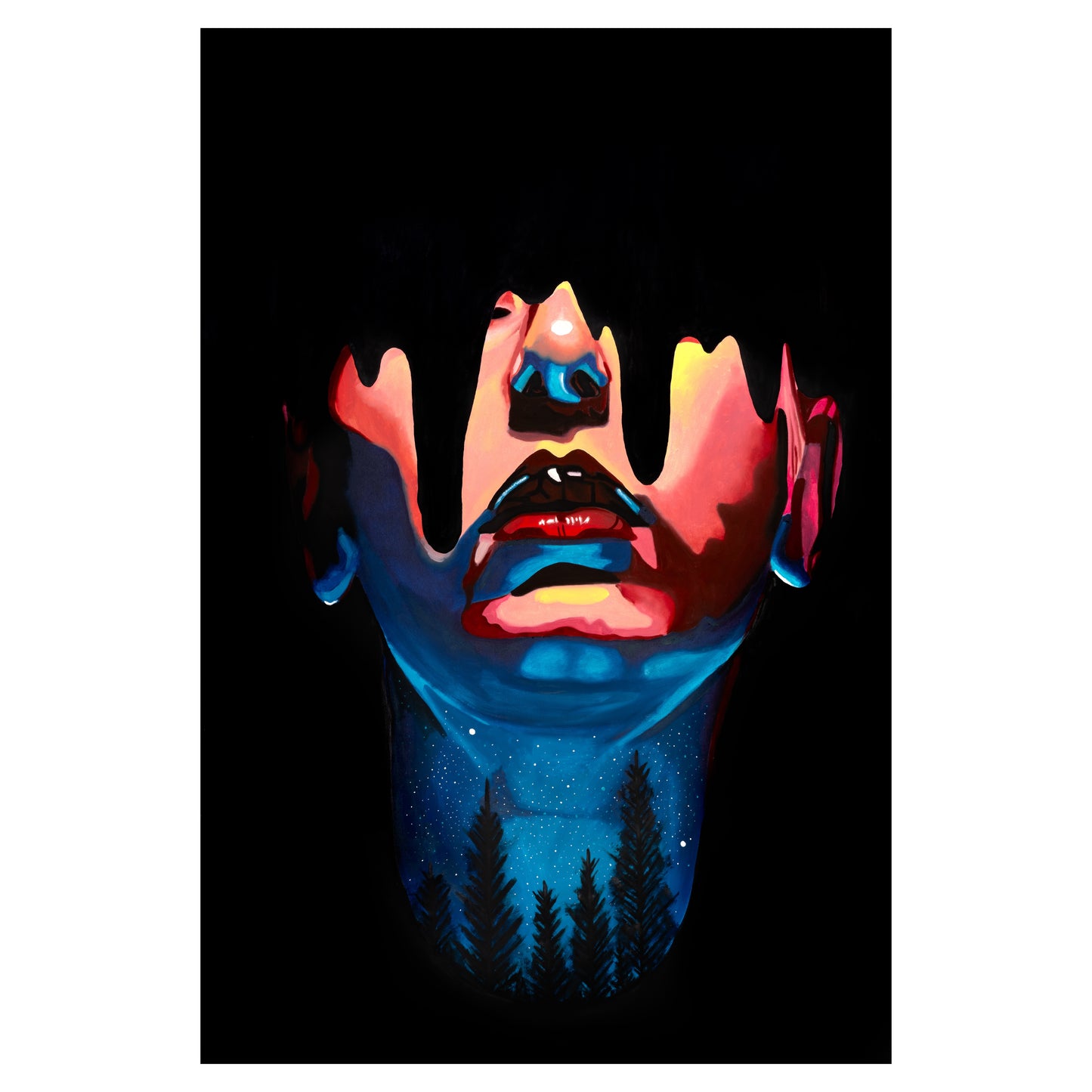 TERRA NOVA TMAVÉ FINE ART PRINT