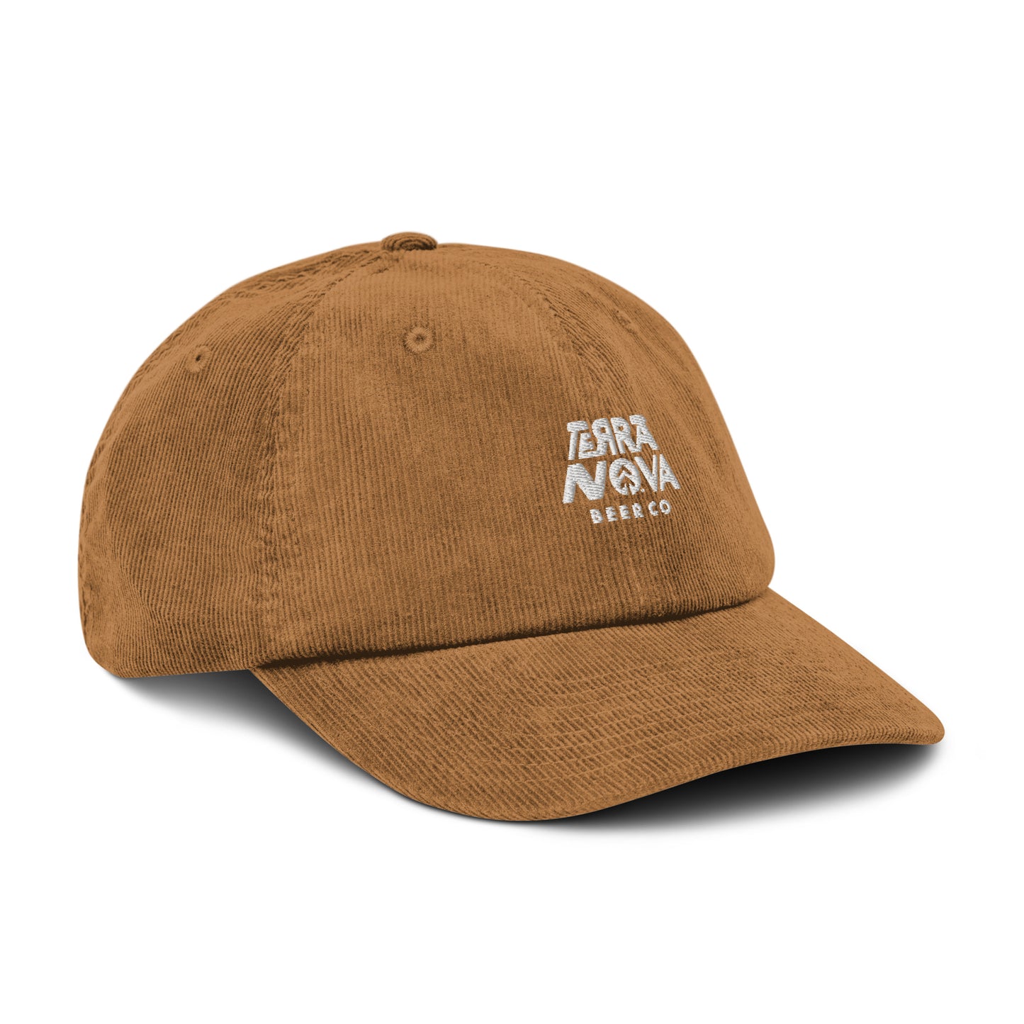 STACKED LOGO CORDUROY HAT