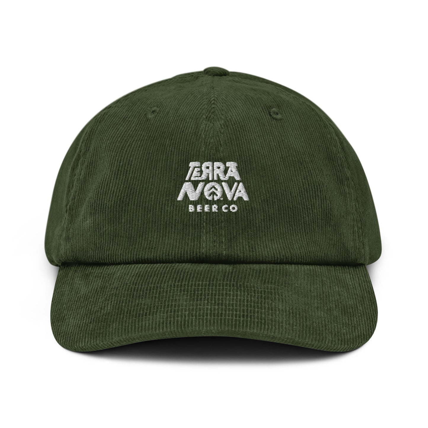 STACKED LOGO CORDUROY HAT